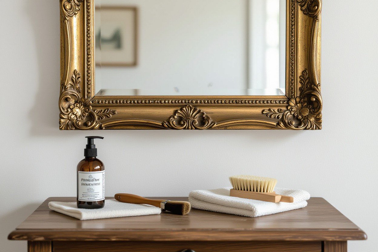 antique mirror restoration